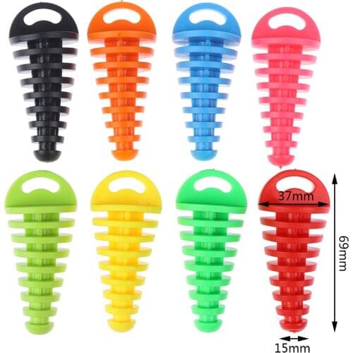 15x37x69 mm Motorcycle Motorbike Dirt Bike 4 Stroke Muffler Pipe Exhaust Silencer Wash Plug Motorcycle Exhaust Pipe