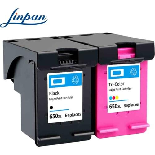 Compatible Ink Cartridge 650XL Replacement for HP 650 XL for HP650 Deskjet 1015 1515 2515 2545 2645 3515 3545 4515 4645 printer