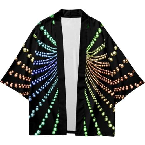 Anime NARUTO 3D Printing Japanese Kimono Haori Yukata Cosplay Fashion Summer Casual Cool Short Sleeve Streetwear