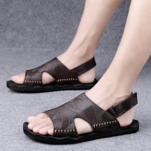 Zandalias uomo mens sandal ete 2020 sandalen shoes sandalle playa man casual verano men homme para deportivas genuine da beach