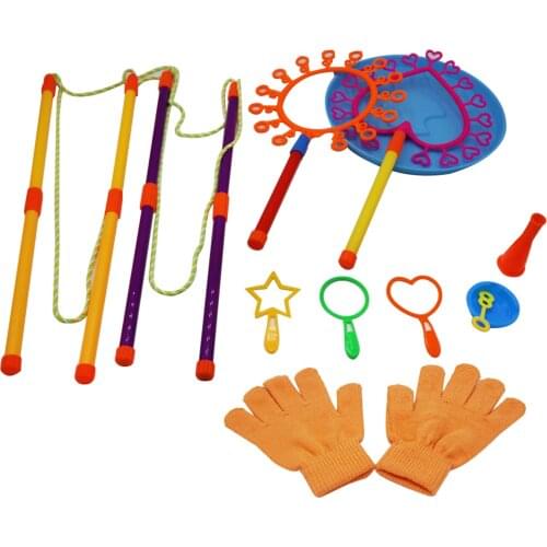 11pcs Bubble Wands Set Big Various Shapes Colorful Bubble Wand Bubble Blower Toy Set For Kids Summer Outdoor Funny Bubbles