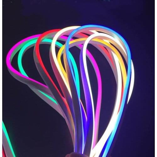 DC 12V Strip LED Light Waterproof SMD 2835 6*12mm Flexible Neon Lights For Home Decoration warm white 1M 2M 5M Neon Strip led