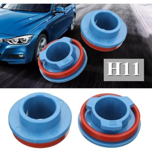 2pcs LED Headlight Bulb Base Adapter Socket Holder 8 Size LED Bulb Holder Adapter Clip 880/HB4/HB3/H11/H7/H4/H3/H1 Mayitr
