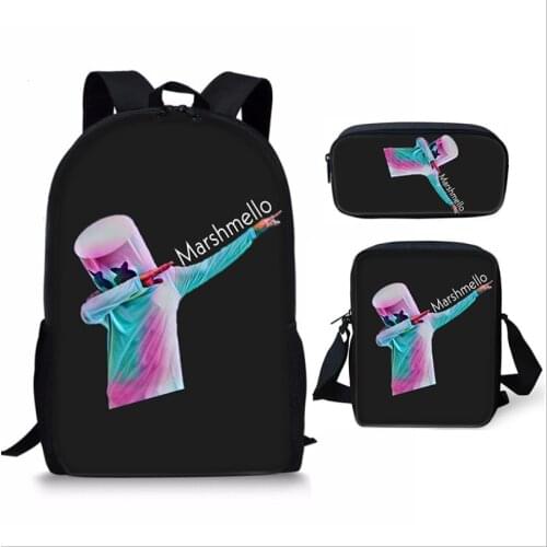 3Pcs/Set 2020 New Game Among US Backpack School Backpacks Among US 3D Print Bag Teenagers And Boys Girls Travel Rucksack