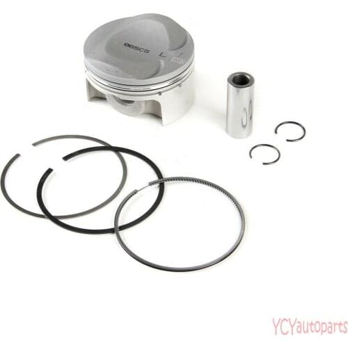 5-8/6-10 1Pcs Singal Left Side Piston&Ring Φ20mm Fit For Lamborghini GALLARDO Audi R8 RS5 CFSA BUJ CMPA