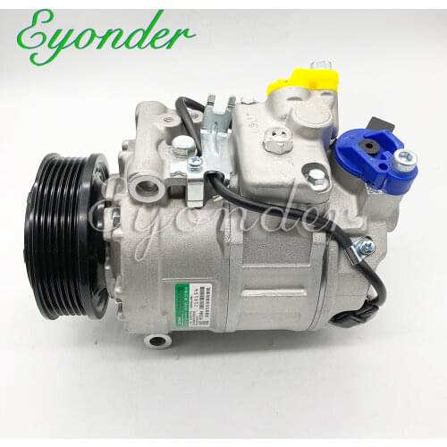 AC A/C Air Conditioning Compressor Cooling Pump for Volkswagen MULTIVAN V 7HM 7HN 7HF 7EF 7EM 7EN 2.0 TDI 7E0820803 7E0820803F