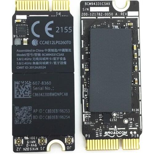 BCM94331CSAX For Retina A1398 A1425 2012 Airport Wifi Bluetooth Card