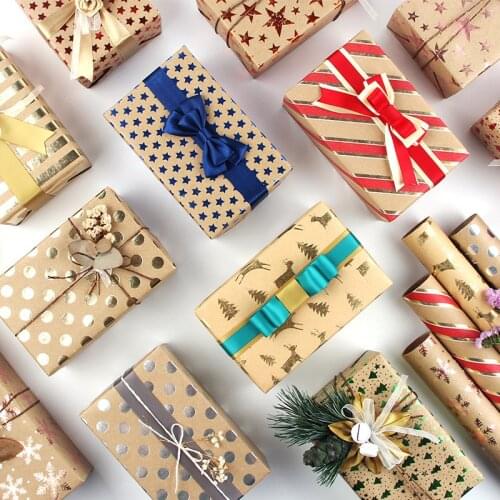 EMWSJW 50*70cm Glitter wrapping paper Gradient Mermaid Scales gift decoration paper Christmas series Wedding gift wrapping paper