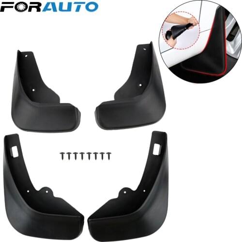 FORAUTO 4 PCS Car Mud Flaps Front Rear Mudguard Splash Guards Fender For Ford/Focus 2 MK2 MK2.5 Saloon Sedan 2005-2011