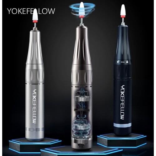 35000RPM Nail Drill For Acrylic Nail Professional Quite USB Electric Manicure Machine Electric Nail File E-File For Nail Salon