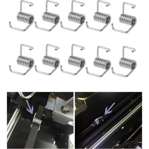 10Pcs/Set 3D Printer Universal Locking Torsion Springs For GT2 6mm Timing Belt