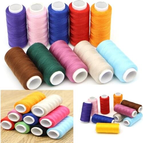 1-39pcs Many Colors Sewing Thread Polyester Embroidery Thread Set Strong And Durable Sewing Threads Needlework For Hand Machines