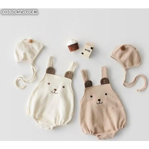 Newborn Baby Clothes Spring Baby Rompers For Boys Girl Jumpsuit Baby Boys Clothes 100% Cotton Infant Boys Jumpsuit Overalls