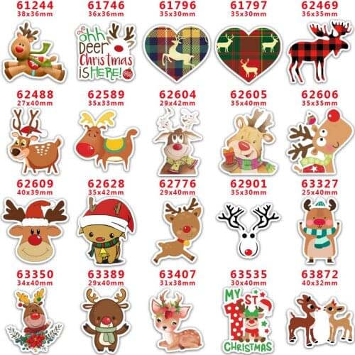 Planar Resins Factbak Christmas Day Cute Cartoon Resin DIY Crafts For Decoration Accessories PR61244