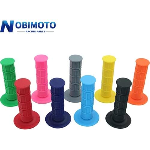 9 Colors 7/8" Handlebar Rubber Gel Handle Grip Fit For 7/8" Handlebar Hand Gel Grips Motocross Dirt Pit Bike 2WG-102