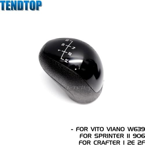 Car Gear Shift Knob Haed Lever Stick Handball Facelift For Mercedes-Benz VITO VIANO W639 SPRINTER II 906 For VW CRAFTER I 2E 2F