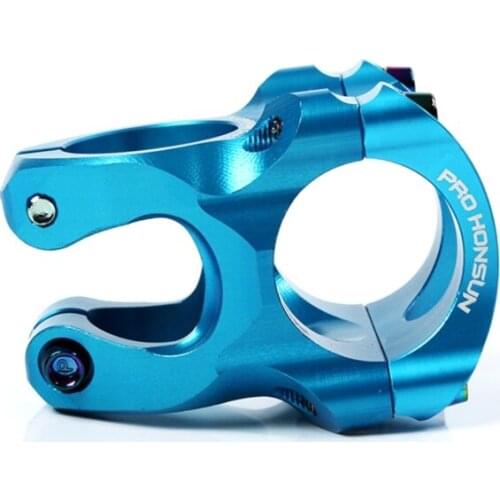 Ultra-Light MTB Mountain Bike Stem Handlebar Bicycle Short Bar Aluminum Alloy Steerer Cycling Accessories 03KA