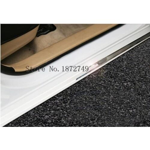 High quality long door sill for Toyota corolla 2014--2018 stainless steel