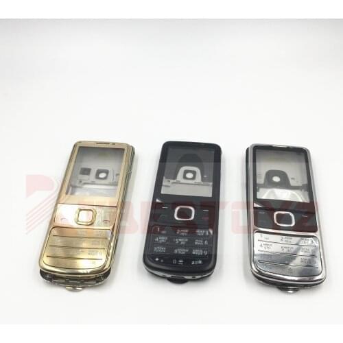 High Quality Metal Full Housing For Nokia 6700 6700C Front Frame + Battery Cover + English / Russian Keypad