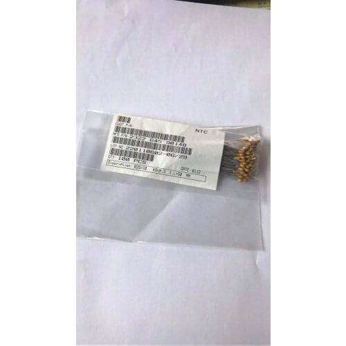 100PCS 100% New and original NTC 2mm 10K 3% Feet long50mm