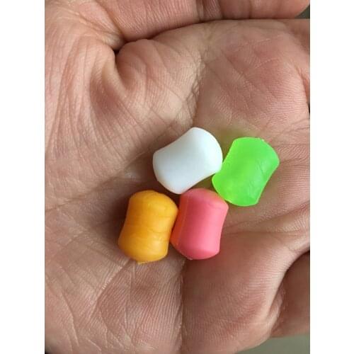 1000 x Imitation / Artificial Pop Up Dumbells Flavour of Sweet Corns / Carp Fishing Imitation Baits