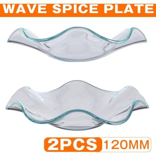 2pcs 120mm Replacement Glass Oil Burner Wax Melt Dish Bowl For Home Fragrance Wax Melting Heating Bowl Candle Kits