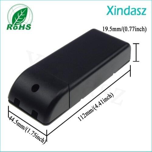 2pcs/Lot plastic project box cases plastic enclosure diy box enclosure 112*44.5*19.5mm