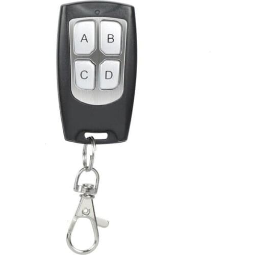 433mhz 4CH Wireless RF Relay Transmitter Button Remote Control Switch For Smart Home Gate Garage Door Opener