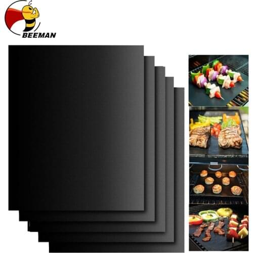 Beeman Heat Press Pad Reusable Baking Mat Non Stick Craft Sheet Heat Resistant Easy To Clean BBQ Grill & Baking Mats Macarons