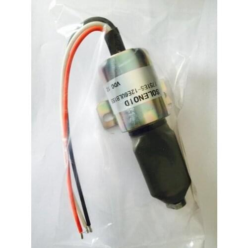 Diesel Stop Solenoid 1700-1512 1751ES-12E6ULB1S5 Fit for Lincoln Vantage 400 Perkins 404 Woodward 1700 Series