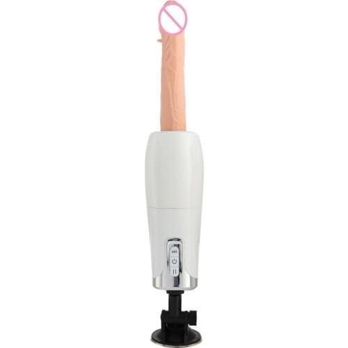 Handsfree Electric Auto Stretching Smart Heating G-spot Vagina Massager Big Penis Dildo Vibrators Sex Products Toys for Woman A3