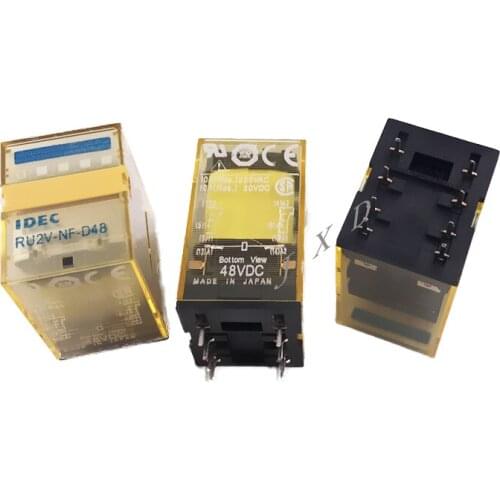 HOT NEW 48V relay RU2V-NF-D48 RU2V NF D48 RU2VNFD48 48VDC DC48V 48V 10A 8PIN