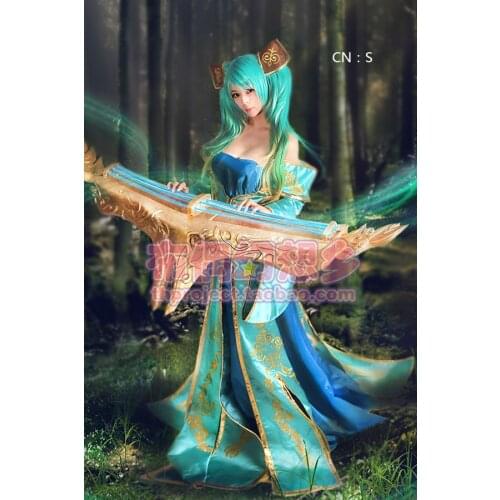 LOL Sona Cosplay Costume Halloween Costumes