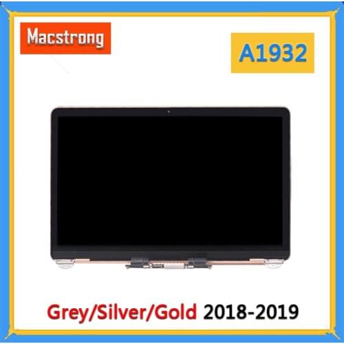 Brand New A1932 LCD Screen Assembly for Macbook Air 13.3" A1932 Display Screen EMC 3184 MRE82 2018 Gray/Silver/Gold