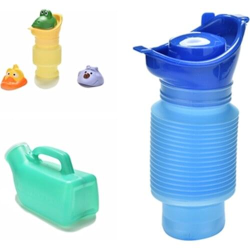 400/750/1000/1700ml Portable Adult Urinal Outdoor Camping Travel Urine Car Urination Pee Soft Toilet Urine Help Men Women Toilet
