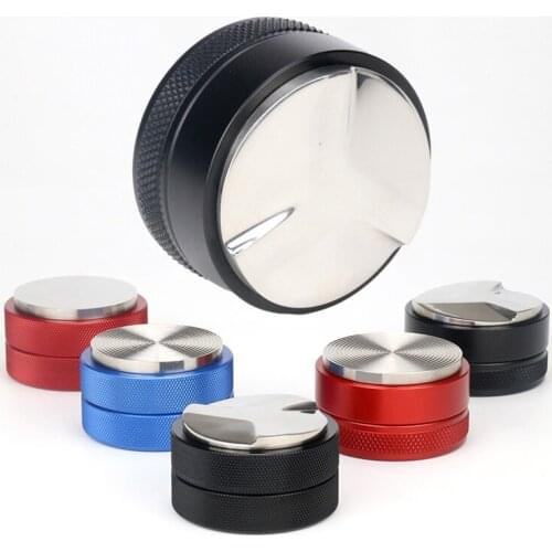 304 Stainless Steel Coffee Tamper /51MM/ 53MM Coffee Distributor Coffee Powder Hammer Customized Coffee Accessories