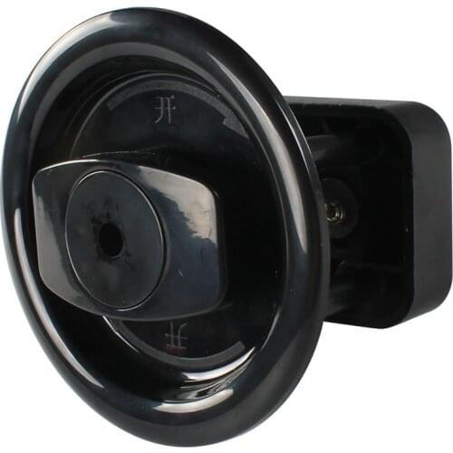 TYTXRV RV Accessories Bathroom Door Lock Black Without Key Motor Home Boat Marine Caravan Camper