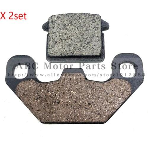 REAR FRONT BRAKE PADS 50cc - 250cc ATV Quad Go Kart most chinese Dirt Pit Bike scooter