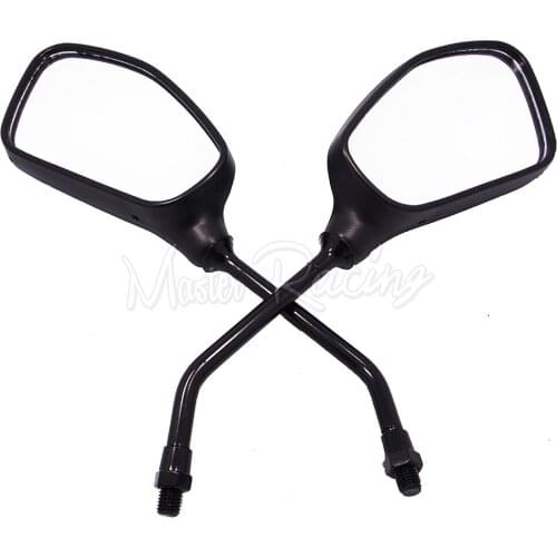 2Pcs/Pair Motorcycle Mirror Accessories Scooter Rearview Mirrors With 10mm Thread For Moto Cafe Racer Honda Yamaha Kawasaki