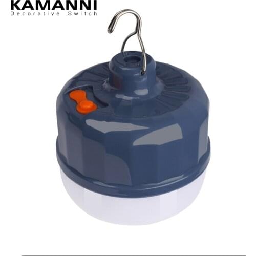 30W/50W/100w Household Emergency Bulb USB Rechargeable Removable Portable LED Night Market Power Outage Outdoor Camping Lighting