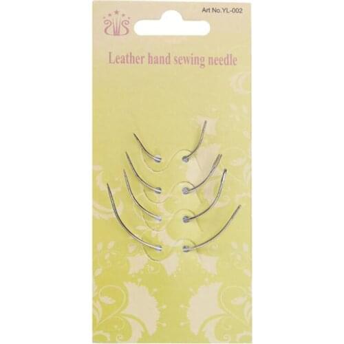 4PCS Sewing Needle Leather Craft Sewing Accessories Stitching Sewing Leathercraft Hand Repair Sewing Needles Patching Tool