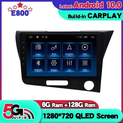 6GB Ram 128GB Rom Navigation GPS Player For HONDA CRZ Car Radio Multimedia CR-Z Android 10 Stereo Carplay Head Unit Autoradio