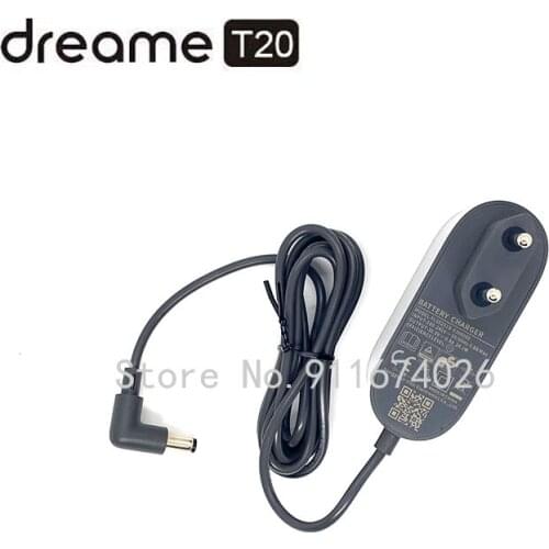 EU Plug Charger Power Adapter for Original Dreame T20 Handheld Wireless Vacuum Cleaner Accessories