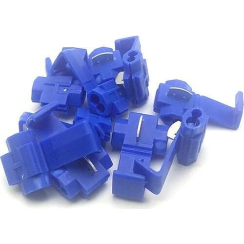AWG 18-14 100 pcs Wire terminals quick wiring connector cable clamp