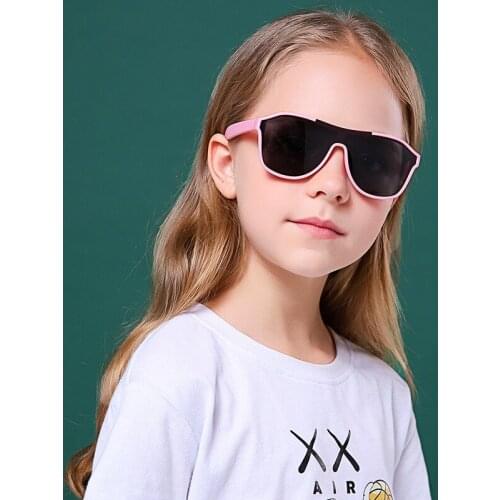 Children Sunglasses Boys Girls Kid Vintage Sports Polarized Lens UV400 Protection Stylish Fashion Eyewear Baby Outdoor 8296