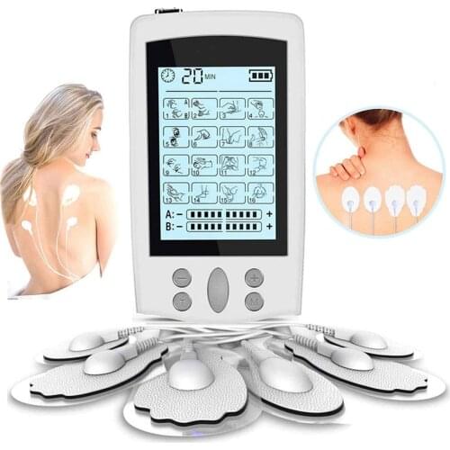 16 Models Electric herald Tens Muscle Stimulator EMS Acupuncture Body Massage Digital Therapy Machine Electrostimulator