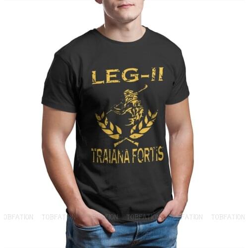 Men Streetwear Roman Mythology Janus Vesta Archaic Triad Saturn Ofertas T-Shirt Legio Secunda Traiana Graphic Short Sleeve