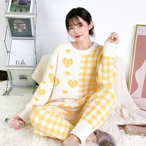 Женские теплые пижамы KADUWAKI China At AliExpress