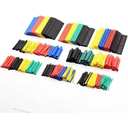 Heat Shrink Tube Kit Shrinking Assorted Polyolefin Insulation Sleeving Waterproof thickened Heat Shrinkable Tube suit Wire Cable