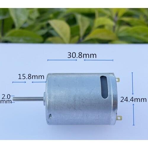 Micro 370 Electric Motor RK-370-5132-48 DC 3V-7.4V 3.7V 6V High Speed 33000RPM DIY RC Toy Car Boat Model Water Bomb Accessories